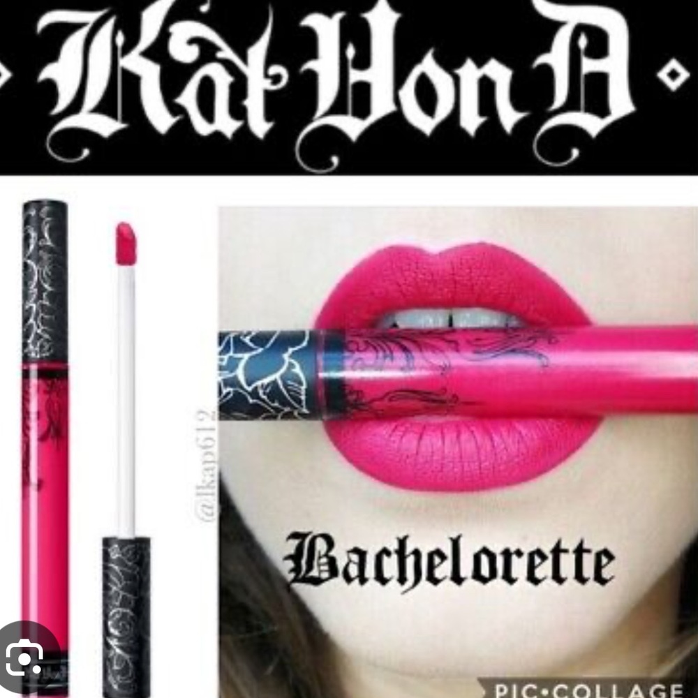 Kat von D Everlasting Liquid Lipstick Shade Bachelorette - Picture 3 of 4